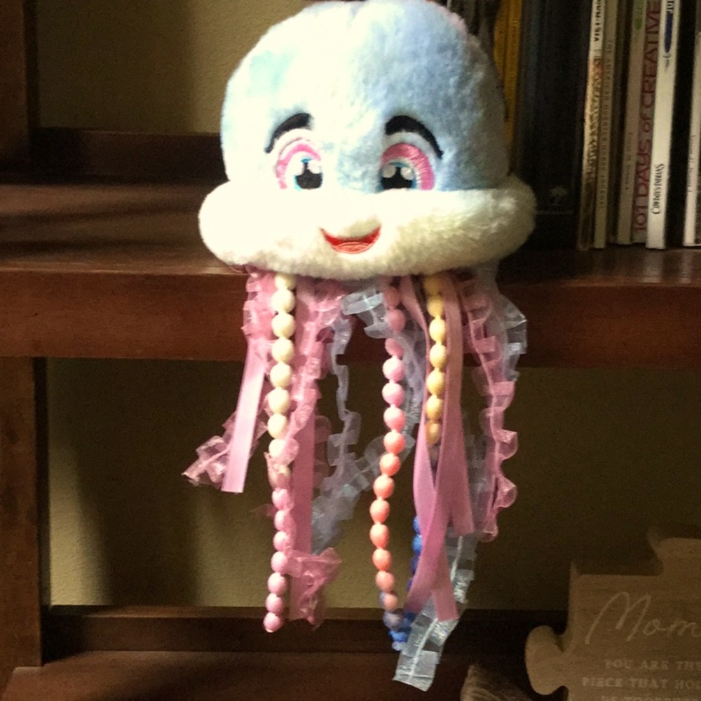 Jelly fish stuffed animal toy decor beach festival lake ocean them